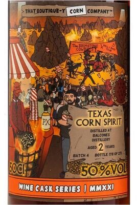 Texas Corn Spirit 2 Years That Boutique Whisky Company 50% 0.5L