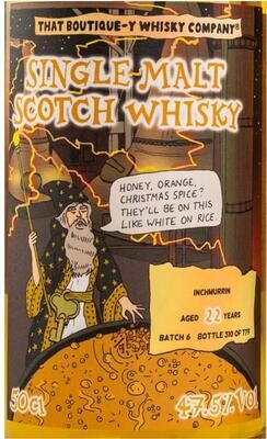 Inchmurrin 22 Years That Boutique-y Whisky compagny 47.5% 50Cl