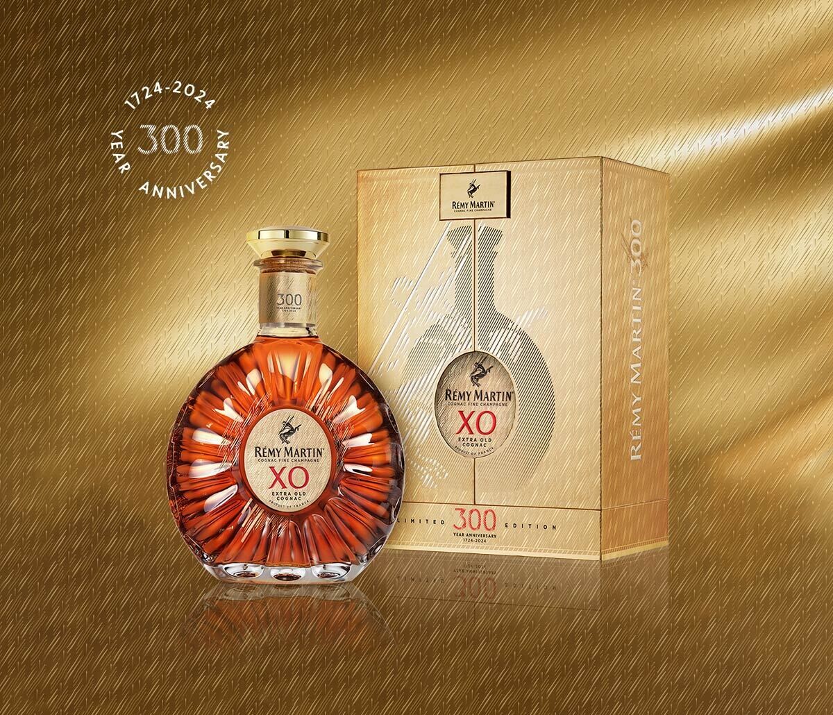 Rémy Martin XO Extra Old Cognac 300 Years Anniversary 1724-2024 40% 70Cl