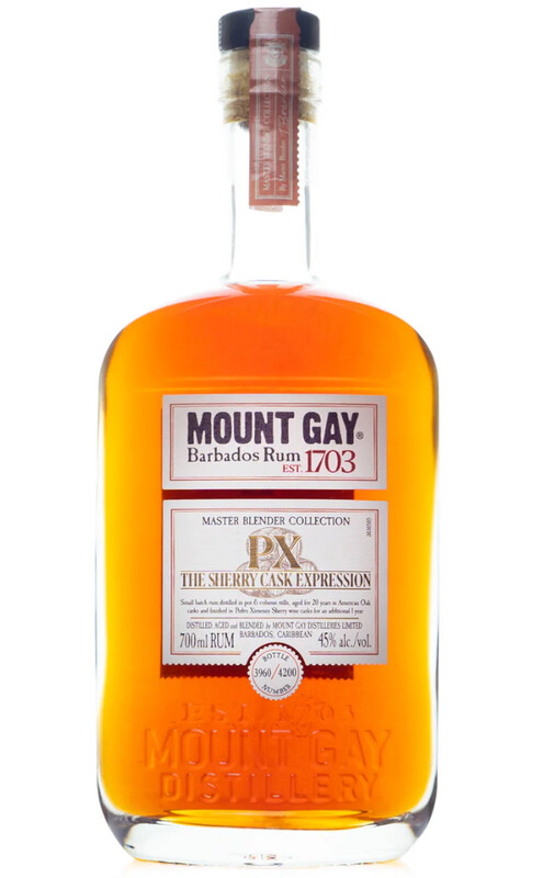 Mount Gay PX The Sherry Cask Expressions 45% 70Cl
