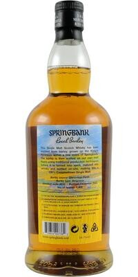 Springbank 13 Years Local Barley 54.1% 70Cl