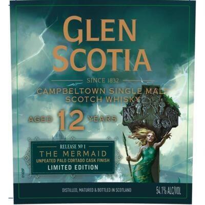 Glen Scotia "Icons of Campbeltons series" 12 Years "The Mermaid" 54.1% 70Cl