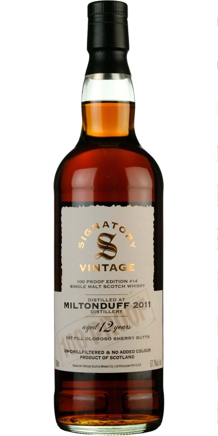 Miltonduff 2011 Signatory 14 Years 57.1% 70Cl Miltonduff 2011 Signatory 14 Years 57.1% 70Cl