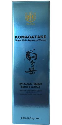 Komagatake Single Malt Japanese Whisky IPA Cask Finish botteld in 2023 52% 70Cl