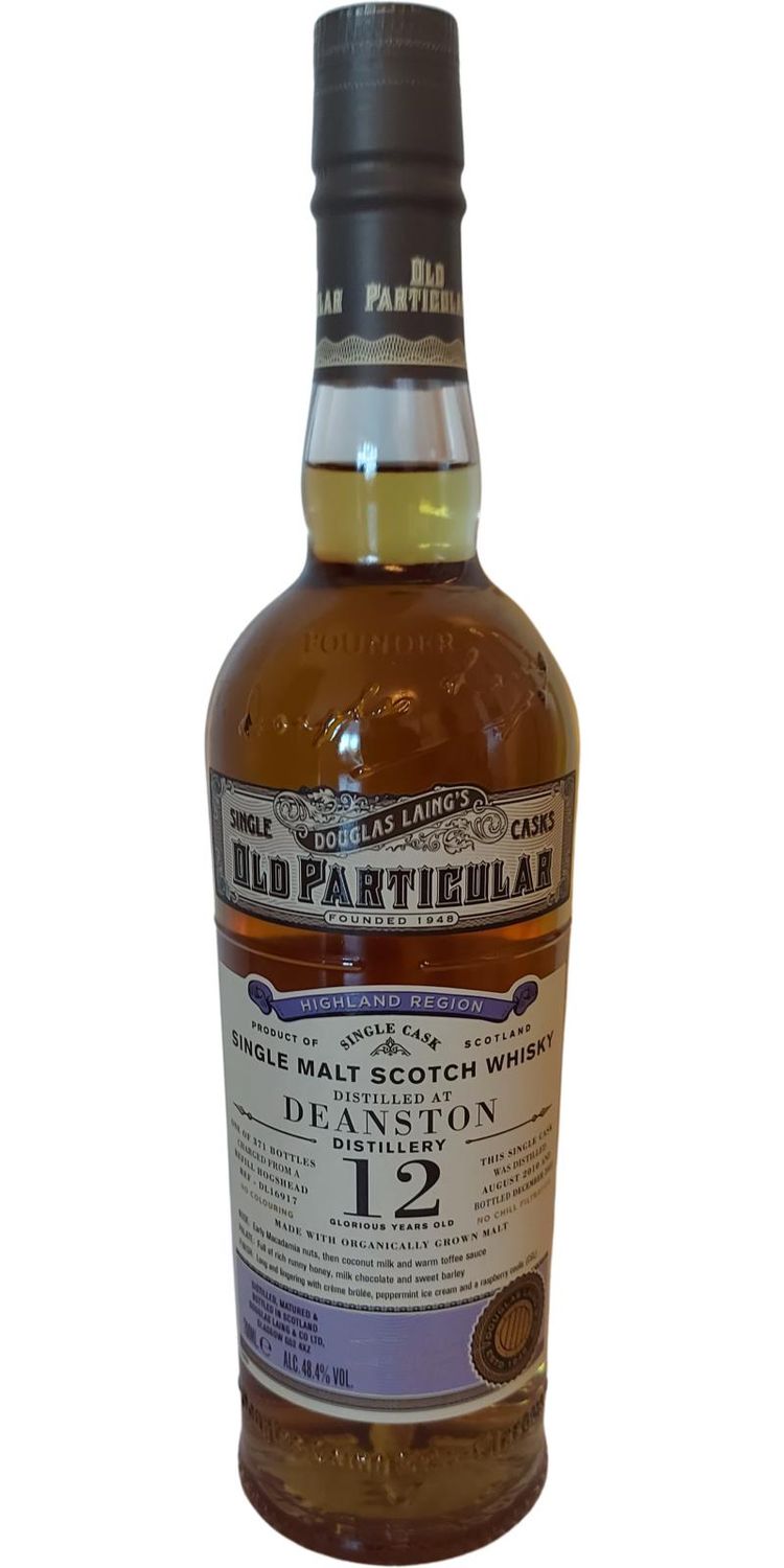 Deanston 12 Years  Douglas Laing&#39;s Old Particular 48.4% 70Cl