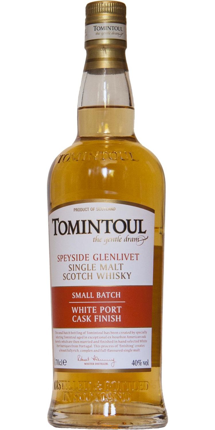 Tomintoul Small Batch White Port Cask Finish 40% 70Cl
