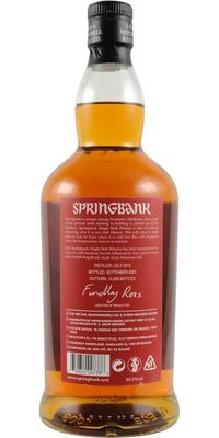 Springbank 10 Years Palo Cortado Cask Matured 55% 70Cl