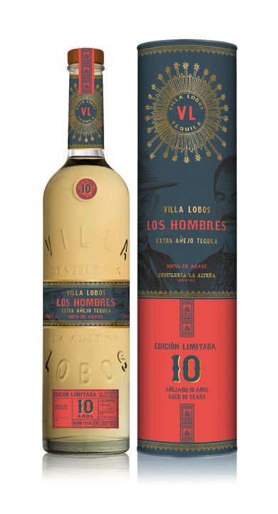 Villa Lobos Los Hombres Extra Anejo Tequila 10 Anos 40% 70Cl
