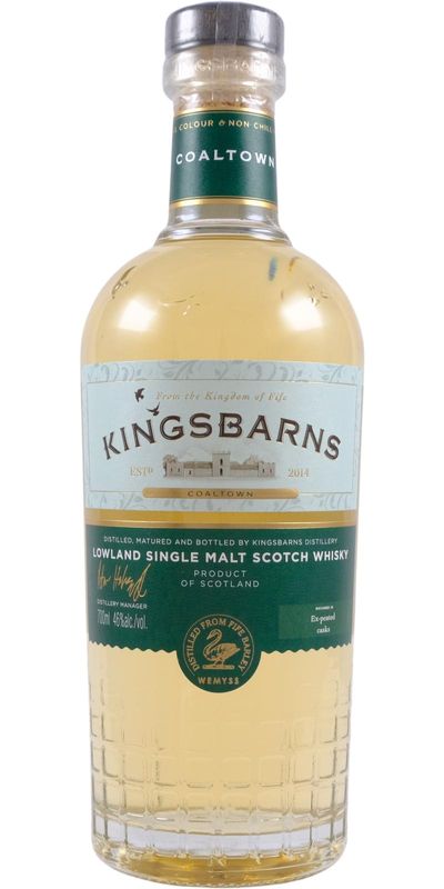 Kingsbarns Coaltown Ex-Peated Casks 46% 70Cl