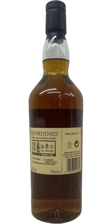 Benrinnes 15 Years Flora & Founa 43% 70Cl