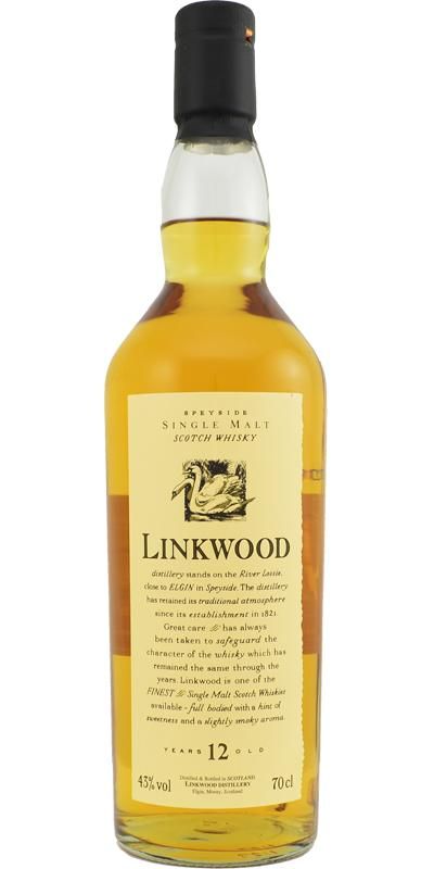 Linkwood 12 Years Flora & Fauna 43% 70Cl