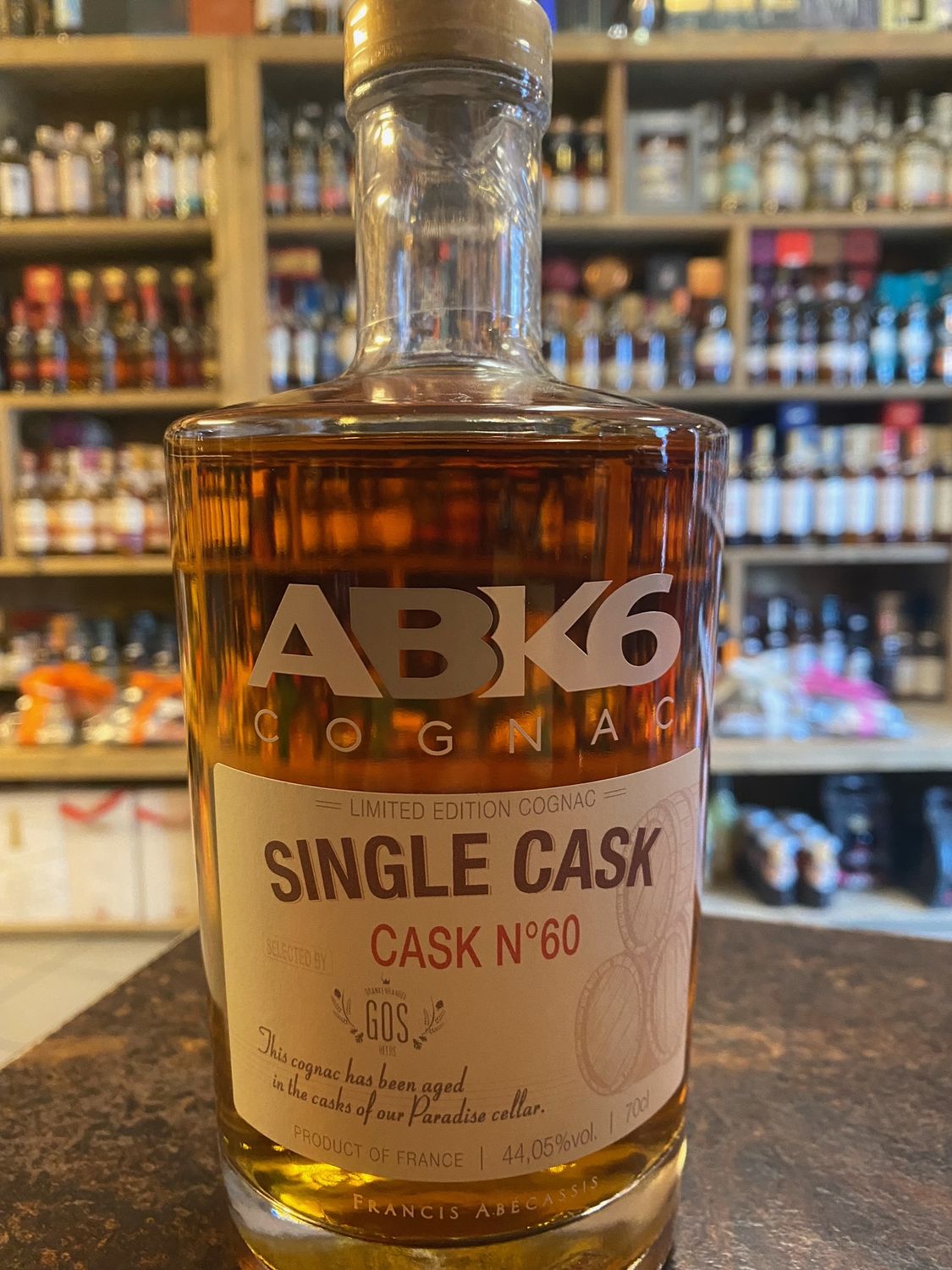 ABK6 Single Cask Drankenhandel Gos &quot;Cask N°60&quot; 44.05% 70Cl
