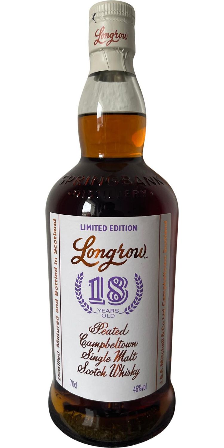 Longrow 18 Years &quot;2024 edition&quot; 46% 70Cl