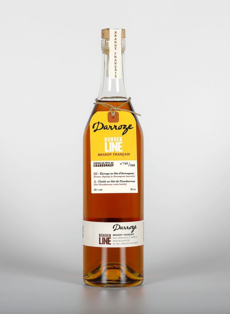 Darroze Border Line Brandy Francias Finish Chardonnay 51% 70Cl