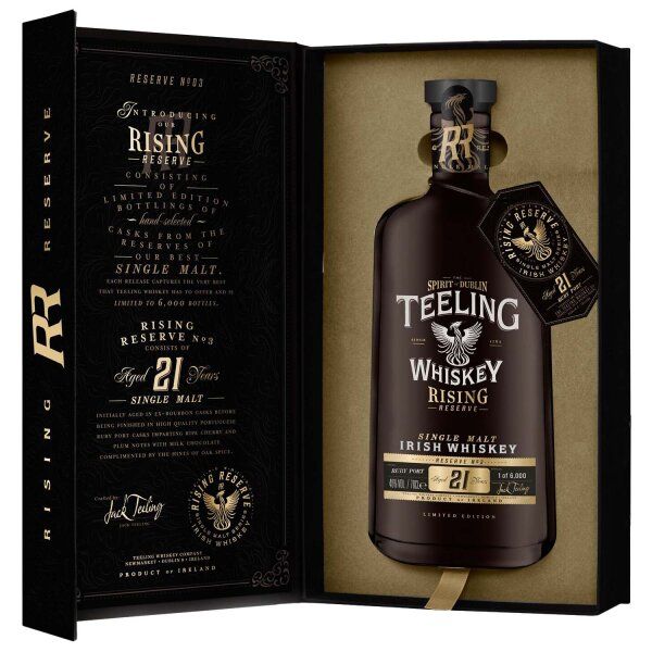 Teeling Rising Reserve n°3 21 Years Ruby Port 46% 70Cl