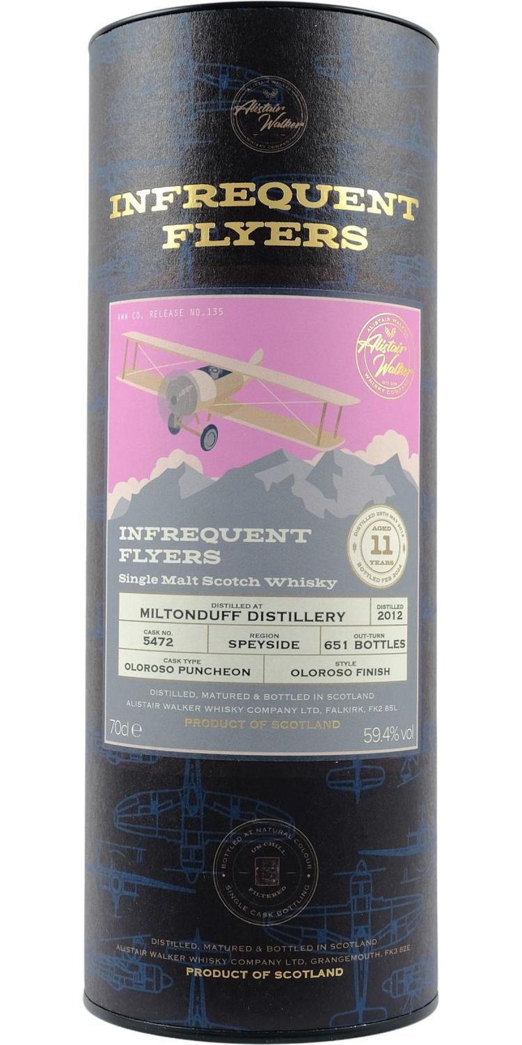 Miltonduff 11 Years Infrequent Flyers