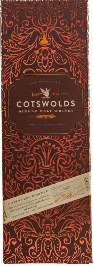 Cotswolds Single Malt Whisky Reserve 50% 70Cl
