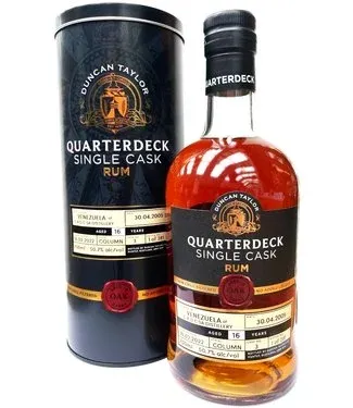 Venezuela QuarterDeck Single Cask Rum 16 Years Duncan Taylor 50.7% 70Cl