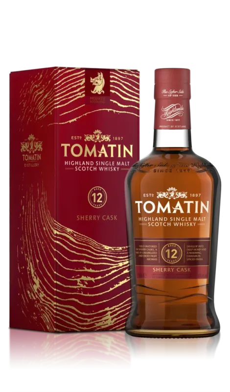 Tomatin 12 Years Sherry Cask 40% 70Cl
