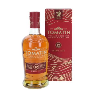 Tomatin 12 Years Sherry Cask 40% 70Cl