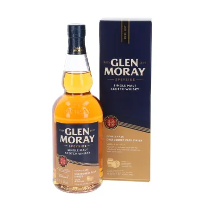 Glen Moray Single Malt Double Cask Chardonnay Cask Finsih 40% 70Cl
