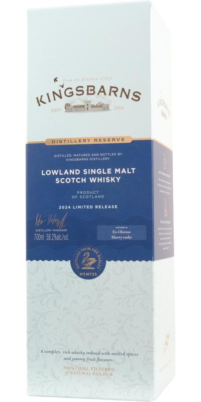 Kingsbarns Distillers Reserve 2024 58.2% 70Cl