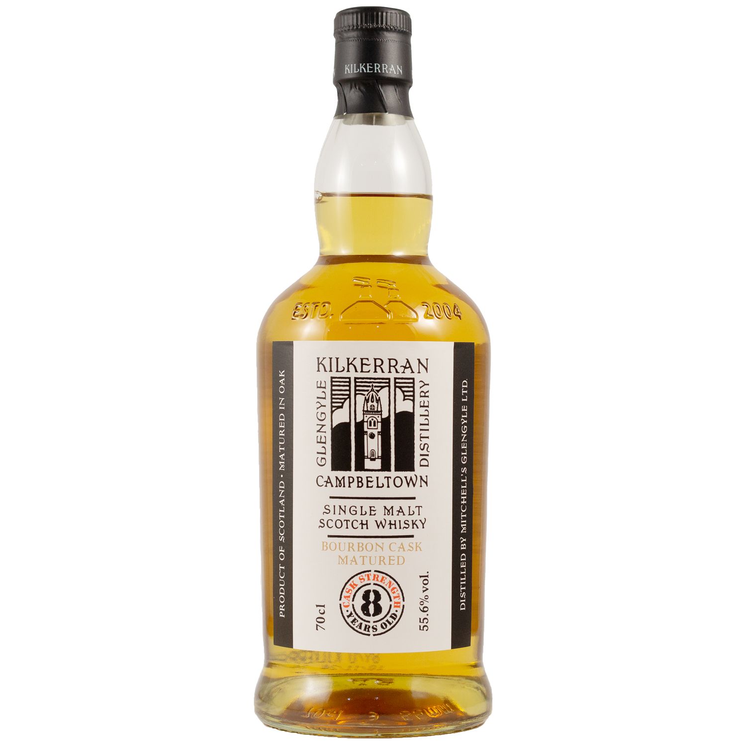Kilkerran Bourbon Cask 8 Years Old 2025 Release 55.6% 70Cl