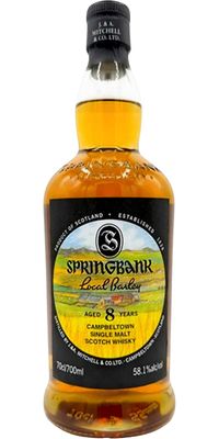 Springbank Local Barley 8 Years 58.1% 70Cl