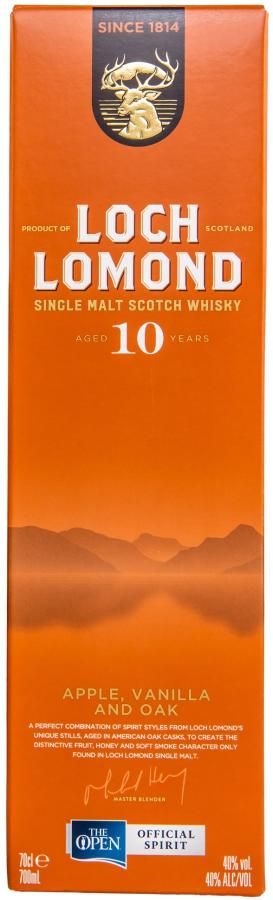 Loch Lomond 10 Yeaers Apple, Vanilla And Oak 40% 70Cl