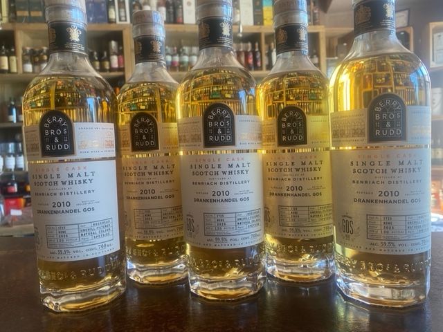 Benriach 2015 Bottled for Drankenhandel Gos by Berry Bros & Rudd 59.5% 70Cl