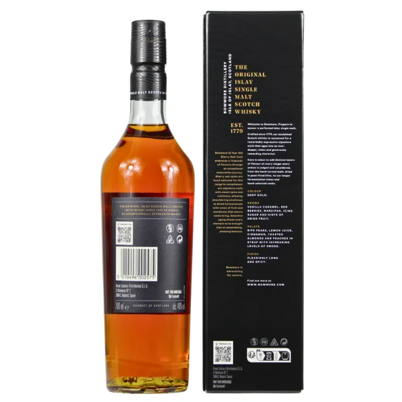Bowmore 12 Years 40% 70Cl