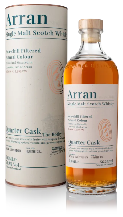Arran Quarter Cask 56.2% 70Cl
