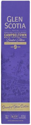 Glen Scotia Campbeltown Malts Festival 2024 9 Years Unpeated Fino Sherry Finish 46.2%