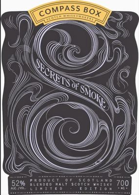 Compass Box Secrets Of Smoke 52% 70Cl