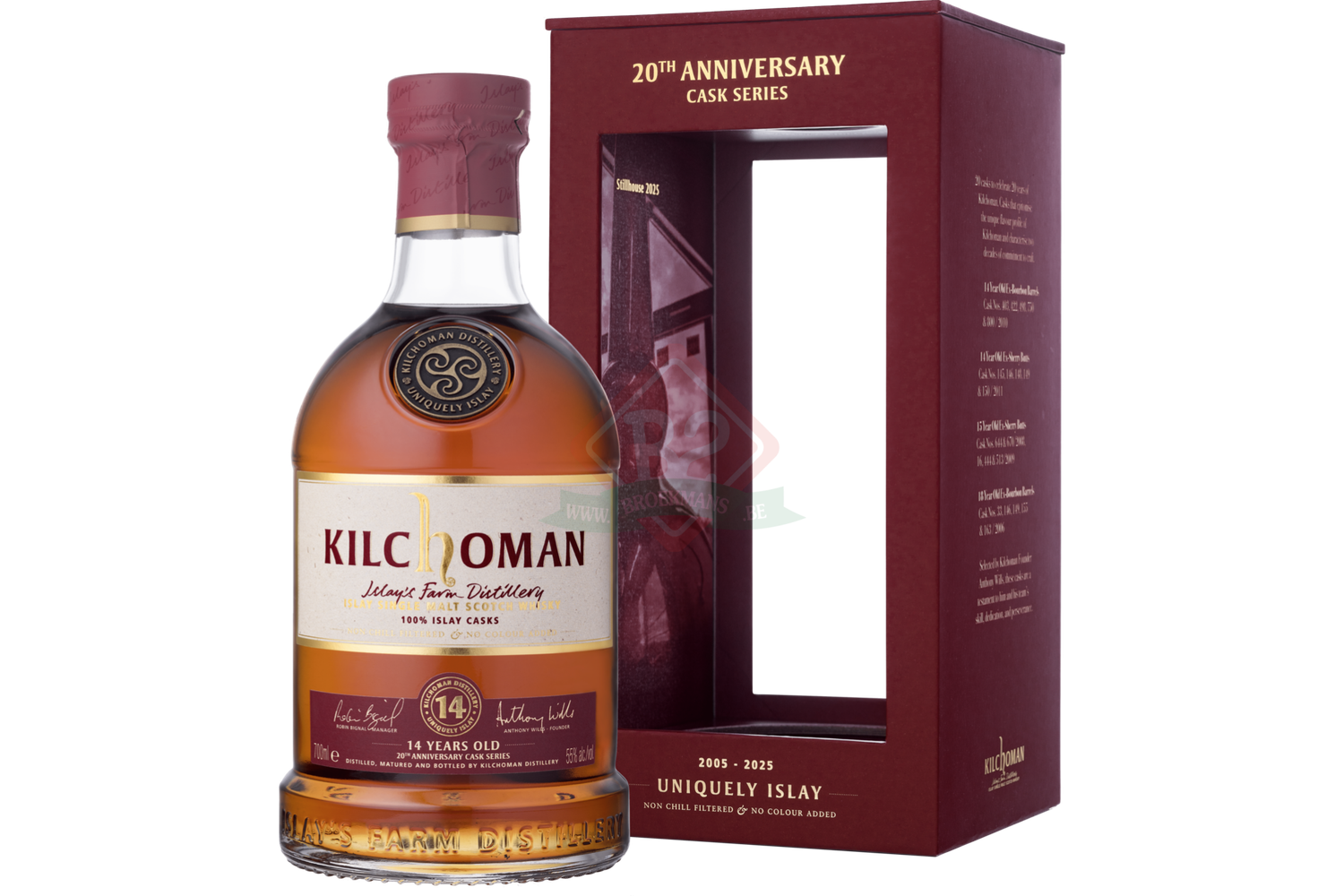 Kilchoman 14 Years Old &quot;20th Anniversary Cask Series&quot; 55% 70Cl