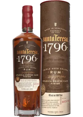 Santa Terresa 1796 Rum Arabica Coffee Cask Finish Batch 1 46% 70Cl
