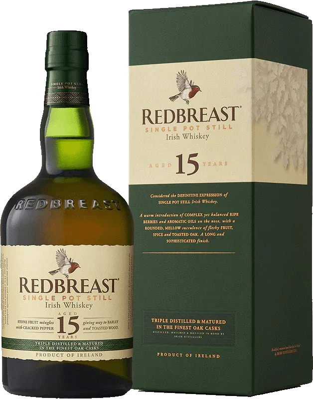 Redbreast 15 Years Singe Pot Still 46% 70Cl