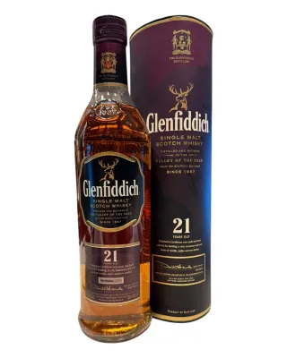 Glenfiddich 21 Years Caribbean Rum Cask Finish 43% 70Cl
