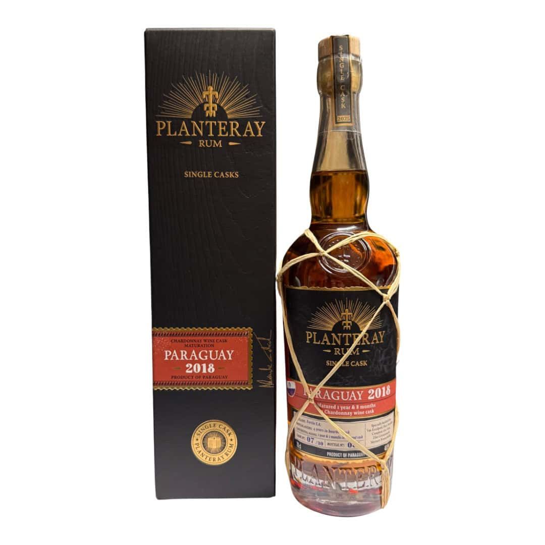 Planteray Single Casks 2025 Paraguay 2018 Chardonnay Wine Cask 48.9% 70Cl