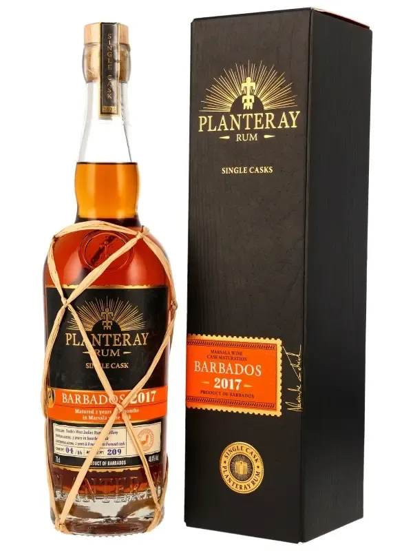 Planteray Single Cask 2025 Barbados 2017 Marsala Wine Cask 48.5% 70Cl