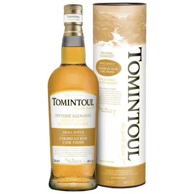 Tomintoul Small Batch Caribbean Rum Cask Finish 40% 70Cl