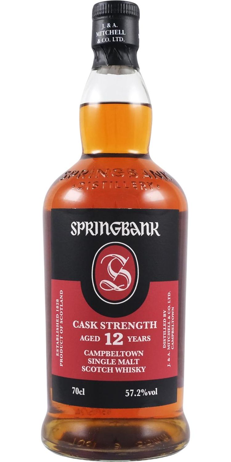 Springbank 12 Years Cask Strenght 57.2% Batch 25 70Cl