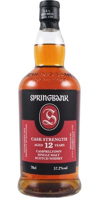 Springbank 12 Years Cask Strenght 57.2% Batch 25 70Cl