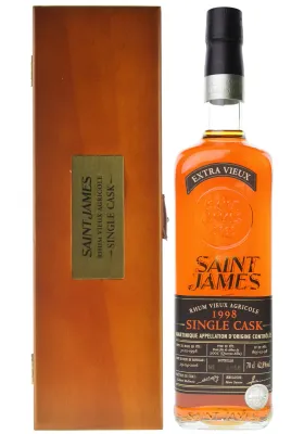 Saint James Single Cask 1998 Rhum Vieux Agricole 42.8% 70Cl