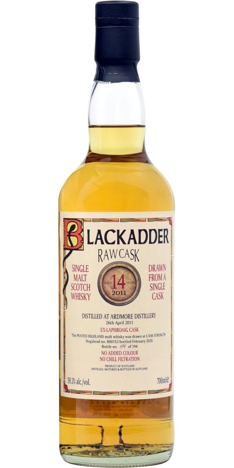 Ardmore 14 Years Ex-Laphroaig Cask  2011 59.3% 70Cl