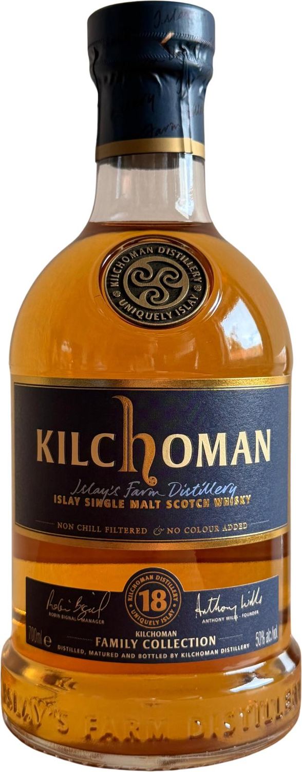 Kilchoman Family Colleciont 18 Years 50% 70Cl