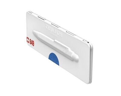 Caran d’Ache  849 balpen wit
