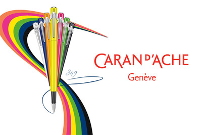 Caran d’Ache 849 Vulpen fluo rose fijne penpunt