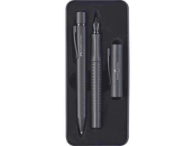 Faber-Castell GRIP pennenset zwart