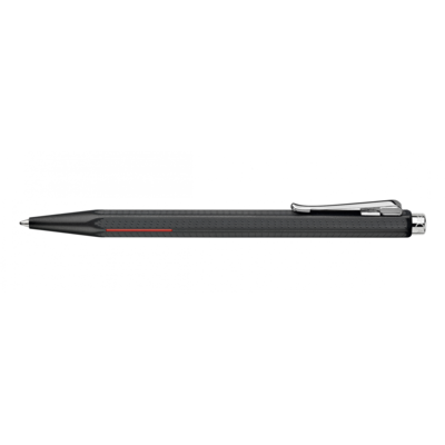 Caran d’Ache ECRIDOR RACING zwarte chrome balpen